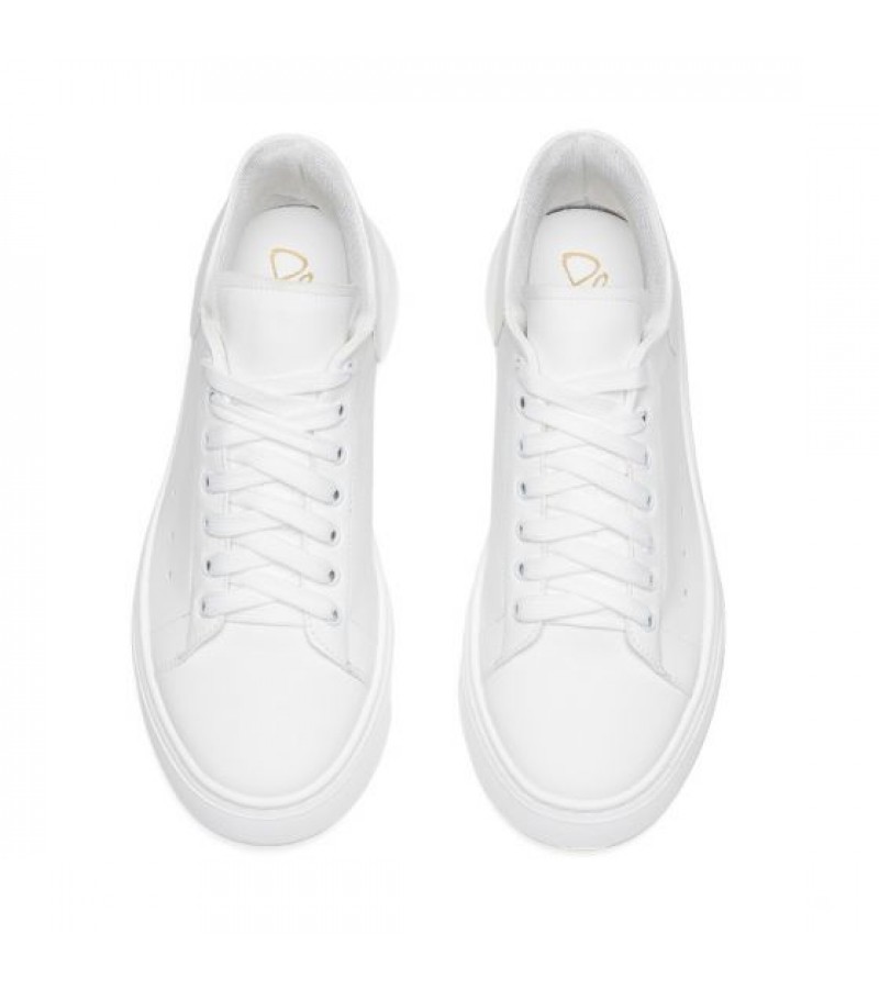 Per La Moda - 394Rey1 White Leather